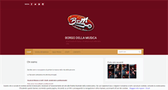 Desktop Screenshot of borgodellamusica.com
